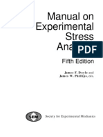 Manual On Experimental Stress Analysis