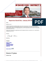 Supervisor Chiu - January 2012 - Newsletter