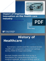 Impact of Innovation On Healthcare Industry