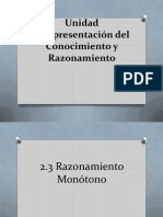 2.3 Razonamiento Monotono