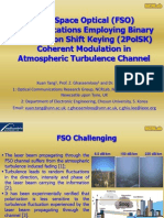 Free-Space Optical (Fso) Communications Employing Binary Polarization Shift Keying (2polsk) Coherent Modulation in Atmospheric Turbulence Channel