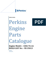 1006TG2 YB35013 Parts Manual