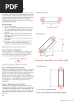 Conveyor Chain Selection: P (2.1W + M) F C