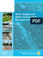 Water Supply Water Conservation Plan May2009