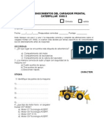 Evaluación Cargador Frontal 962H