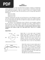 Fiber Optics: Unit 3