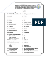 Silabo Farmacia Ecologia 2012-1
