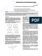 International Journal of Current Pharmaceutical Research: Benzothiazole: The Molecule of Diverse Biological Activities