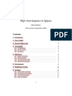 L Tex: From Beginner To Texpert: 2 2 What Is L Tex? 3 3 How Does L Tex Work? 3 4 Getting L Tex 4