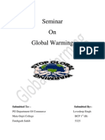 Report On Global Warming