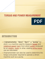 Torque and Power Measurement Second