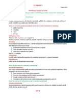 Nebosh IGC Element 7 Monitoring, Review &amp Audit (Notes)