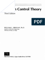 Modern Control Theory