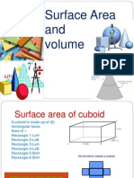 Surface Area and Volume