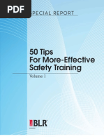 50 Safety Tips From BLR