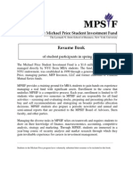 Nyu Stern Mpa Resume - Book 2011 Spring