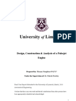 Design, Construction & Analysis of A Pulsejet Engine