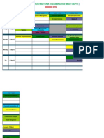 Date Sheet Mid-2 - MG-Spring 12