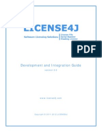 LICENSE4J Development and Integration Guide