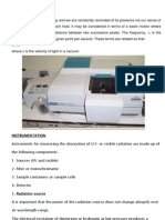 Instrumentation. of Uv