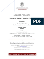 Barcelos - Formação Acesso Ao Direito - Questões Práticas