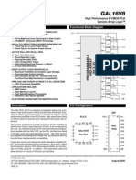 GAL16V8: Features Functional Block Diagram