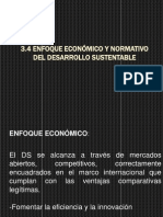 3.4 Enfoque Económico y Normativo Del Desarrrollo Sustentable