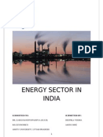 Energy Sector in India New