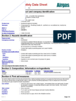 Compressed Air Gas Msds