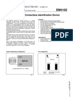 Read Only Contactless Identification Device: em Microelectronic