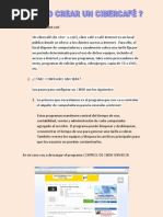 Configurar Un Cibercafe
