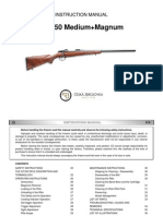 Instruction Manual CZ 550 Medium, Magnum