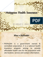 Philippine Health Insurance: By: Group 3 - Bmls 2I