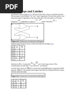 Flip-Flops and Latches: Figure 13.3: Construction of A Latch From NOR Gates