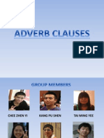 Adverb Clauses