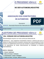 Apresentação VDA 6.3 Da VW