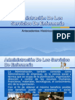 Administración de Los Servicios de Enfermería