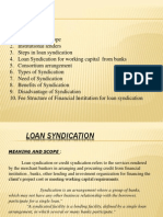 Loan Syndication