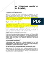 50 Preguntas y Respuestas Usuales en Una Entrevista de Trabajo