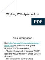 Working With Apache Axis