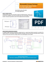 PSIM Renewable Energy Wind Solar