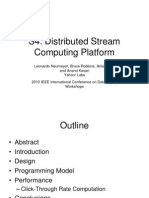 S4: Distributed Stream Computing Platform