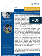 Halls News Issue Two 2012