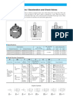 Yuken Deceleration Valves