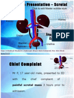 Urology Case Presentation - Scrotal Mass 1