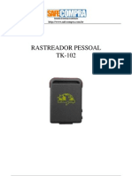 Rastreador Manual de Instrução tk-102