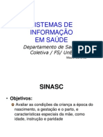 Aula SINASC 2011 2