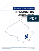 Master Plan Review: Kensington - Wheaton