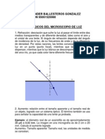 Hecho Microscopio Biologia