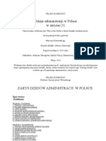 KONECZNY Feliks - Dzieje Administracji W Polsce W Zarysie. - Historia - Polska.polityka - Zarządzanie.państwo